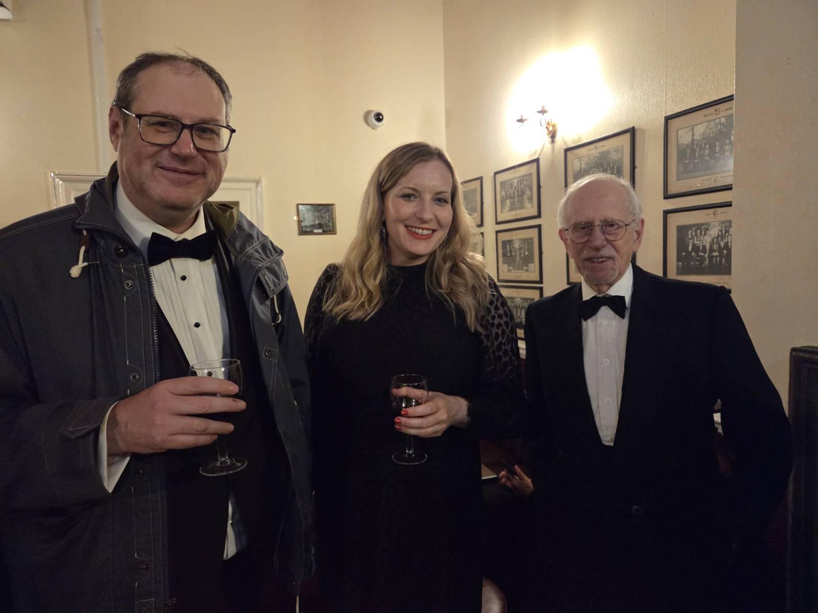 Jim Killock, Rebecca Vincent, Charles Raab at Durham Union