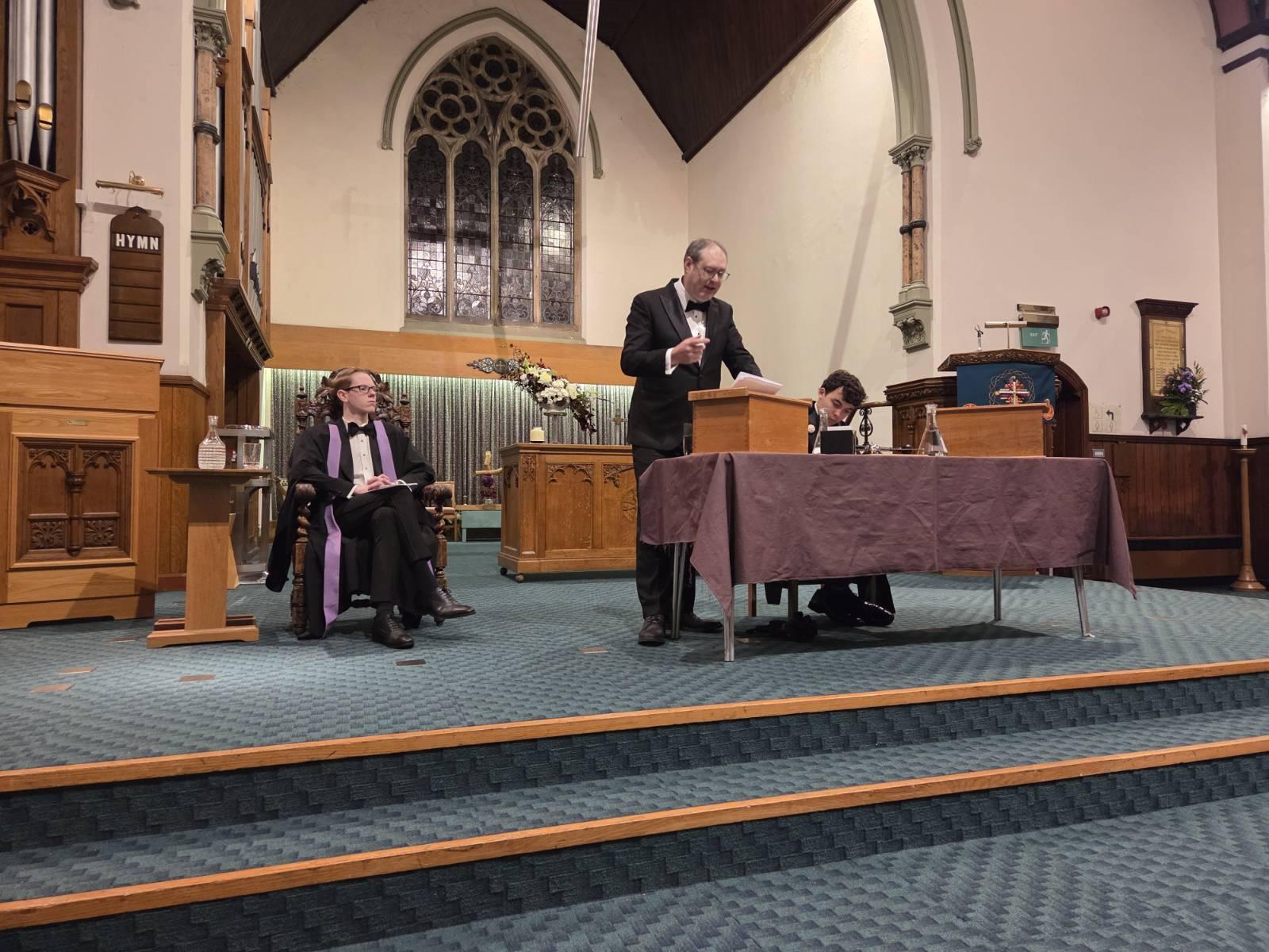 Jim Killock at Durham Union debate